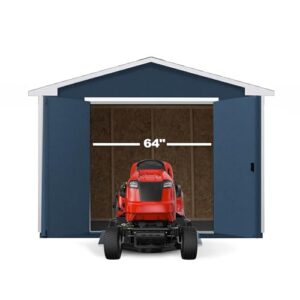 Handy Home Products Charleston Value Gable 10x12 Do-It-Yourself Wooden Storage Shed with Floor