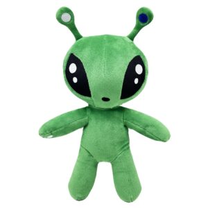 dynubecy alien plush toy,green alien pillow for kids' room decor,big-eyed alien gift for animation fans and kids birthday