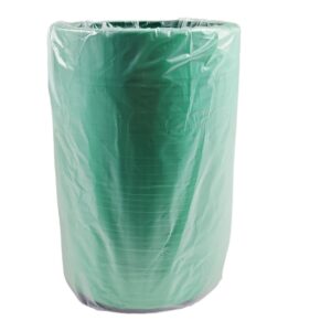 PACTOGO Green Shrink Bands - Fits Round Plastic Soup/Deli Containers Sizes 8-32 Ounces - Tamper Evident Seals (Pack of 250)