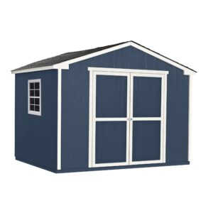 handy home products charleston value gable 10x8 do-it-yourself wooden storage shed