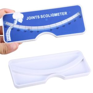 Scoliosis Testing Meter Metal l Spine scoliometer Measuring Tool for Hospital 0‑30° Testing Protractors