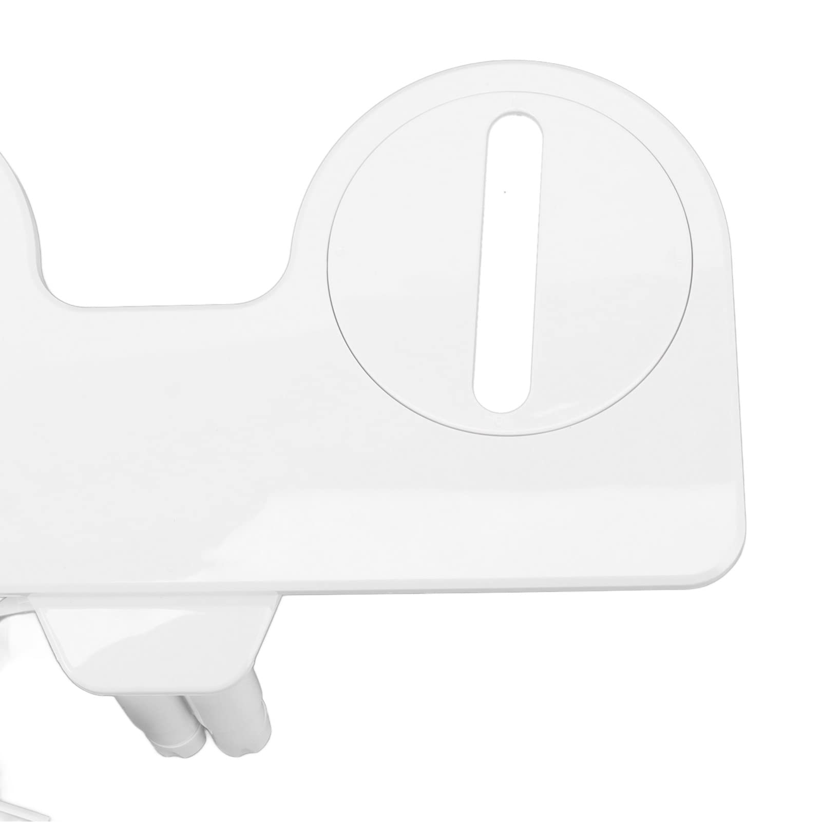 Slim Bidet Toilet Seat Attachment Non Electric Dual Nozzle Self Feminine Butt Wash Bidet Attachment 7/8 Inch Tee