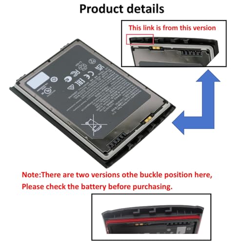 (20pcs) Youejoeq Replacement Battery for CT4X-BTSC CT4X-BTSC-01 318-055-021 CT45 CT47 MDE Barcode Scanner 4720mAh 3.85V Lithium Ion