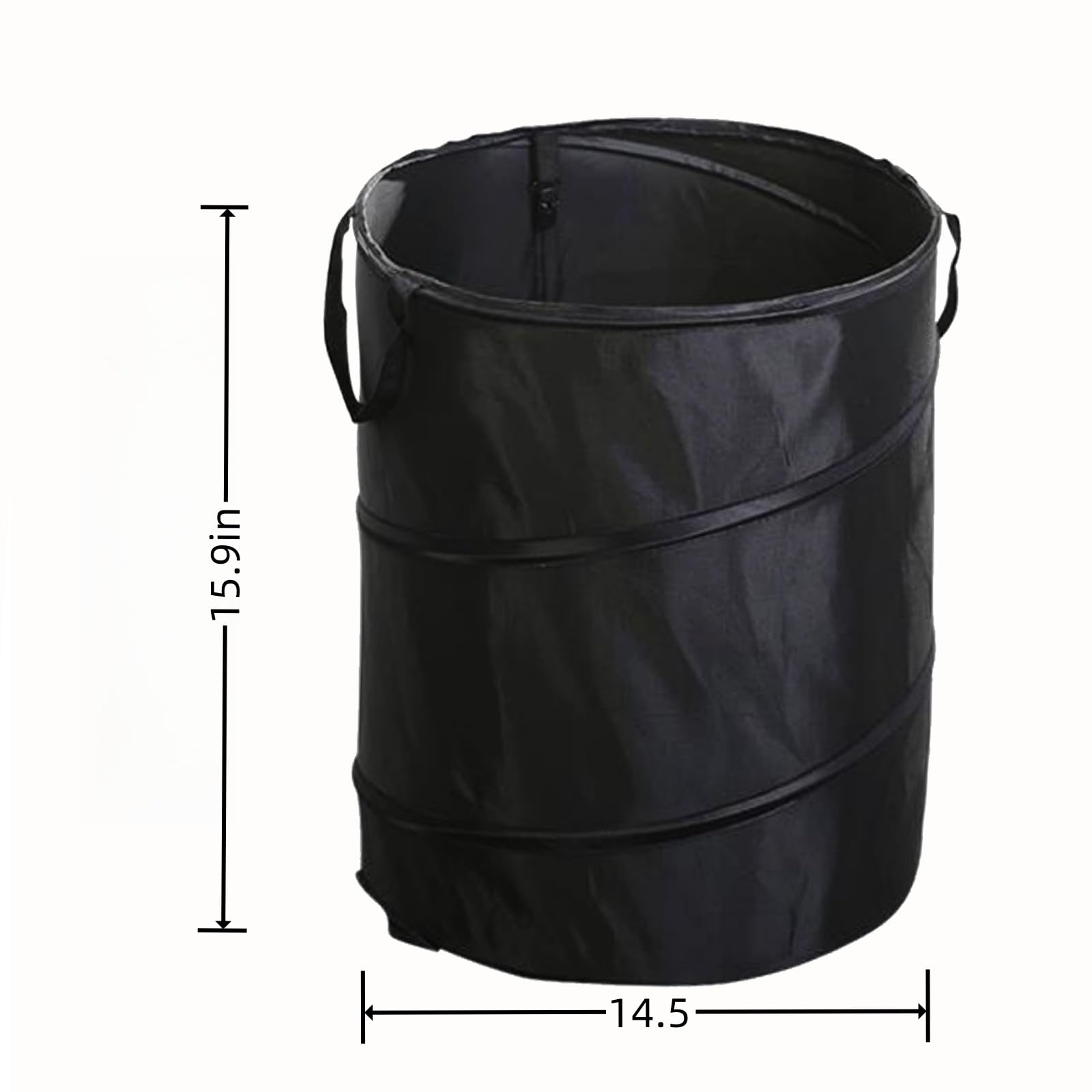 Leinoupt:Collapsible Trash can,Folding Garbage Cans,Pop Up Trash Can,Camper Trash can，for Camping Garbage Can Collapsible,Clothes and Toys Recycle bin(10 Gallons)