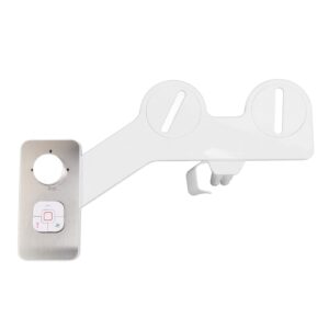 slim bidet toilet seat attachment non electric dual nozzle self feminine butt wash bidet attachment 7/8 inch tee