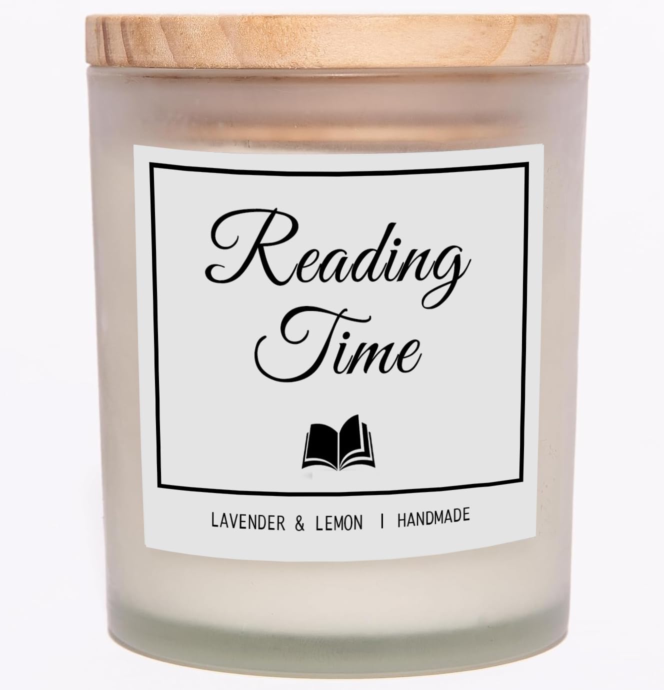 Book Lovers Gifts, Gifts for Readers, Reading Gifts, Reading Candles, Reading Themed Gifts, Lemon Lavender Candle, Gifts for Men Women