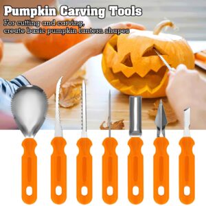 13PCS Pumpkin Carving Kit Tools Heavy Duty Stainless Steel Pumpkin Carving Tools Simple Safe Pumpkin Carving Kit for Kids Adults