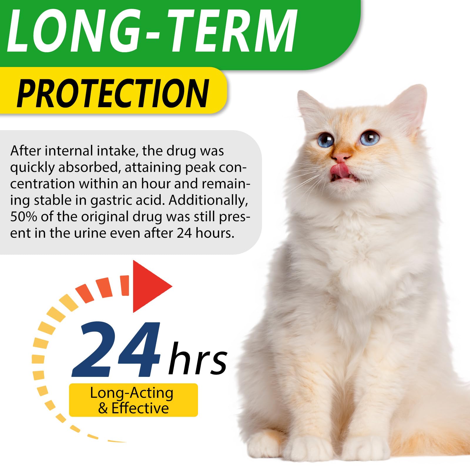 Antibiotics for Cats, Premium Cat Antibiotics Supplemen, Natural Antibiotic for Cats, Pet Supplements, Cat Antibiotics Supports Immune & Cats Allergy Relief, Cats Multivitamin - 2 Fl Oz / 60ML