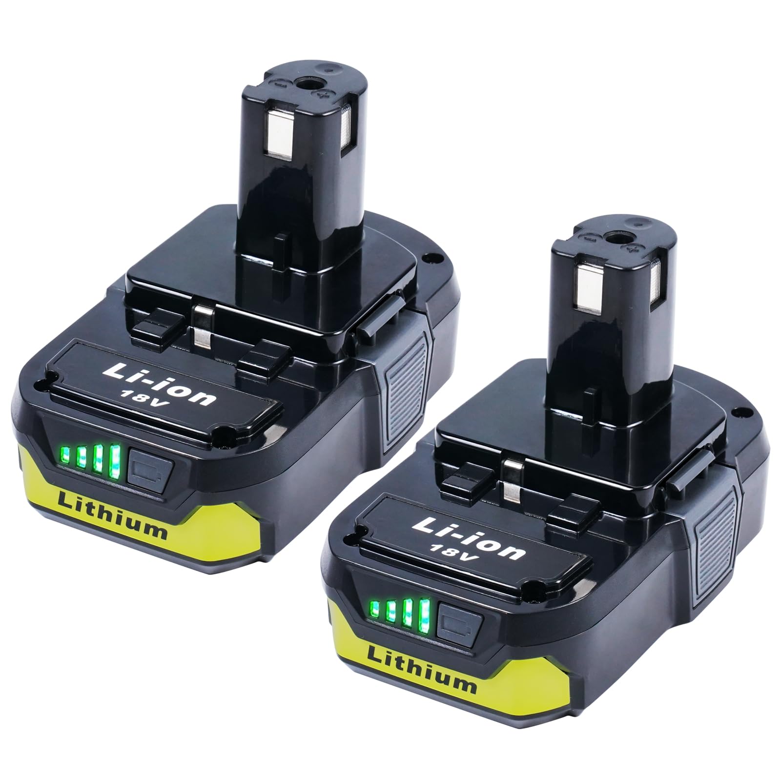 ULDERTRA 2-Pack 3.0Ah Replacement Batteries for Ryobi 18V Battery – Extended Power and Reliability