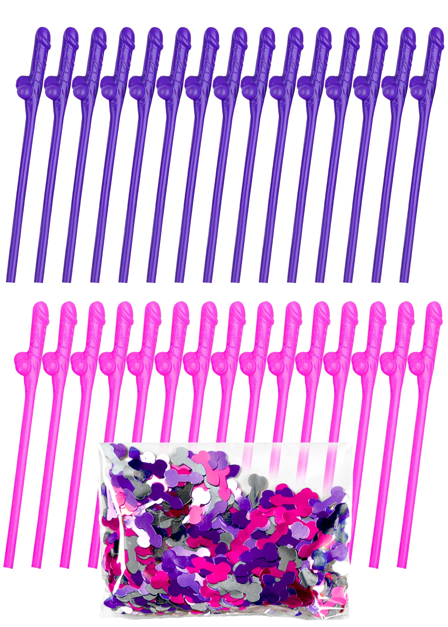 30 Penis Straws Bachelorette Penis Confetti Pack Hen Straws Naughty Party Crazy Hen Night Straws Bachelorette Penis Straws Party Favors Bride Adult Party Drinking Straws