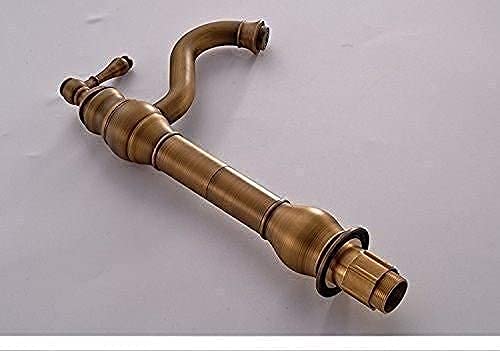 KNKQZXVDF -Taps,Faucets,Modern Kitchen Faucet Brass Hot and Cold Faucet Mixer Tap Bathroom Sink Mixer Taps Bathtub Mixer Taps Bathroom Sink Faucet/Que Brass(Que Brass)