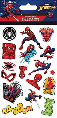 Spiderman Pencil Case for Kids - Spiderman Stationery Bundle with Spiderman Pencil Case, Spiderman Erasers, Stickers More | Spiderman School Supplies for Boys 4-6