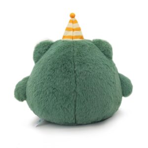 MR ViviCare Adorable Large 12 Inch Frog Squish Plush Pillow, Super Soft Original Cute Green Stuffed Animal Toy for Kids and Adults