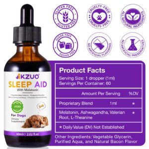 Melatonin for Dogs, Dog Melatonin, Anxiety Relief for Dogs, Melatonin for Small to Large Dog Breeds, Supports Relaxation, Regulates Sleep Patterns, Promotes Overall Well-Being, Dog Sleep Aid