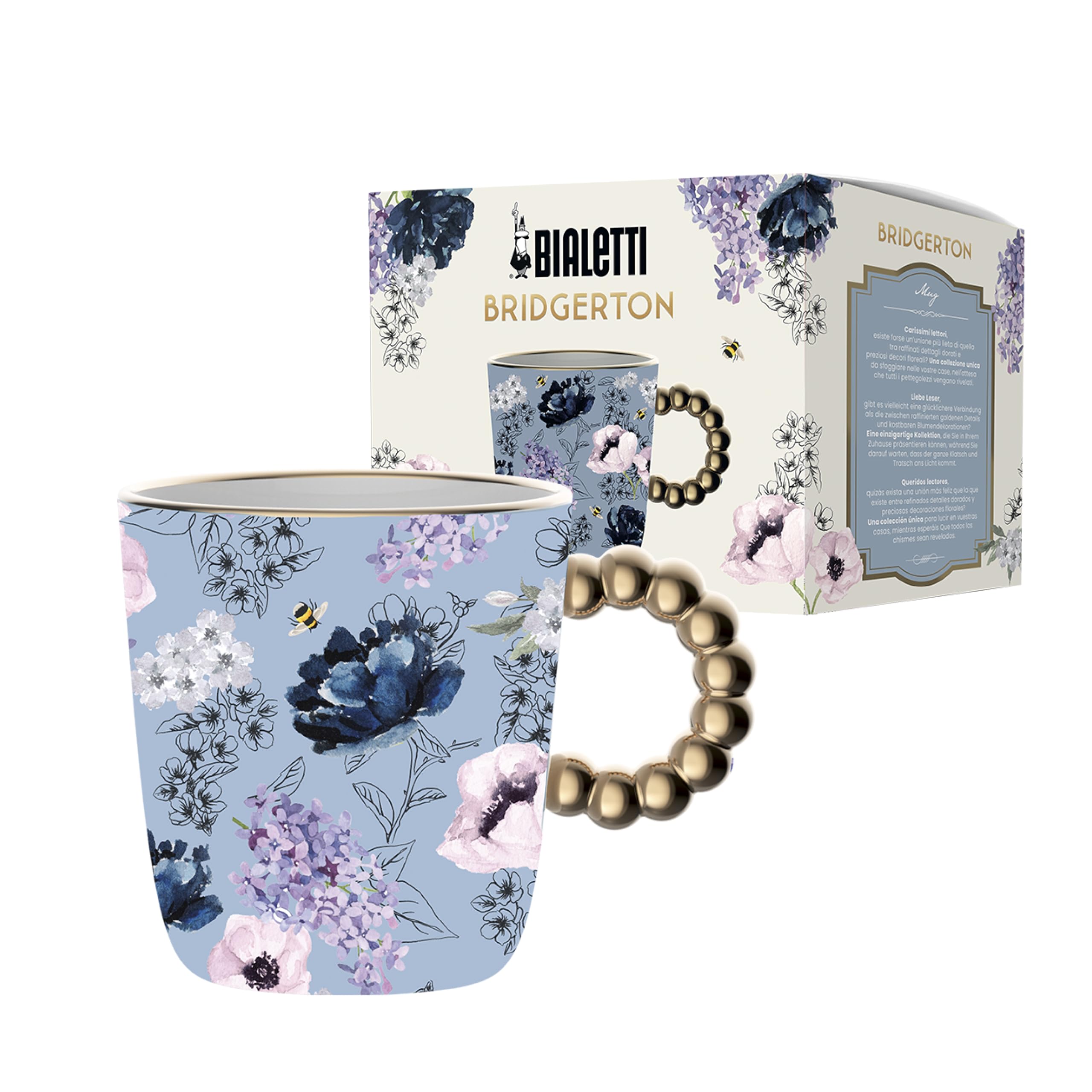 Bialetti - Bridgerton Single Mug - Official Netflix License