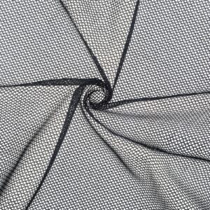 62 x 59-inch slightly stretchy soft mesh black mesh fabric netting mesh fabric netting for backpack pocket and straps, netting bag shopping bag, netting clothes and sewing projects