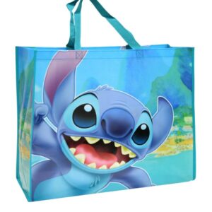 Disney Stitch from Lilo and Stitch Giant Extra Large 26" inch Premium Reusable Tote Bag