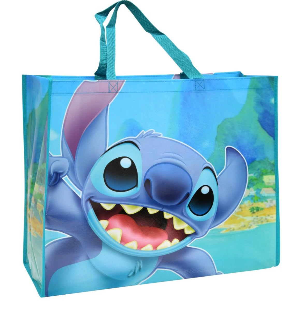 Disney Stitch from Lilo and Stitch Giant Extra Large 26" inch Premium Reusable Tote Bag