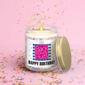 Funny Happy Birthday Candle Gifts for Women Men, Best Friend Birthday Gifts Ideas for Her Him Friendship Gifts 16th 21th 30th 40th 50th 60th Birthday Gift for Friends Female Coworker Sister Mom Bestie