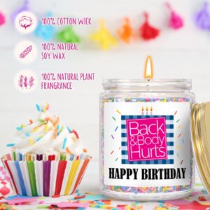 Funny Happy Birthday Candle Gifts for Women Men, Best Friend Birthday Gifts Ideas for Her Him Friendship Gifts 16th 21th 30th 40th 50th 60th Birthday Gift for Friends Female Coworker Sister Mom Bestie