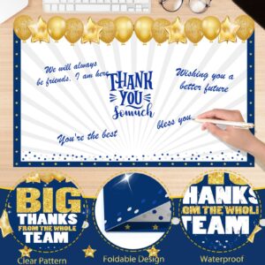 Large Thank You Card Jumbo Appreciation Card Giant Farewell Greeting Card Huge Gratitude Thank You Card Farewell Greeting Card Gift for Coworker Office Leaving Goodbye Going Away Retirement Party Decorations