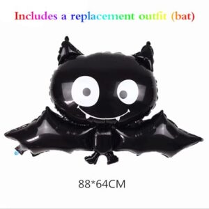 154PCS Halloween Balloon Arch Kit,Party Balloons Decorations,Halloween Backdrophouse of Party Balloons,for Halloween Party Balloons Decorations (PAIDUI-A)