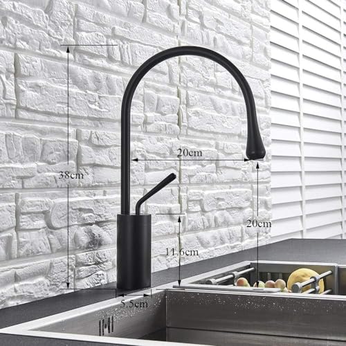 Black Kitchen Faucet Mixer Tap Single Handle Free Swivel Kitchen Hot And Cold Water Tap Bath Faucet Basin Taps Water Faucet