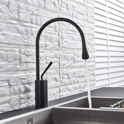 Black Kitchen Faucet Mixer Tap Single Handle Free Swivel Kitchen Hot And Cold Water Tap Bath Faucet Basin Taps Water Faucet