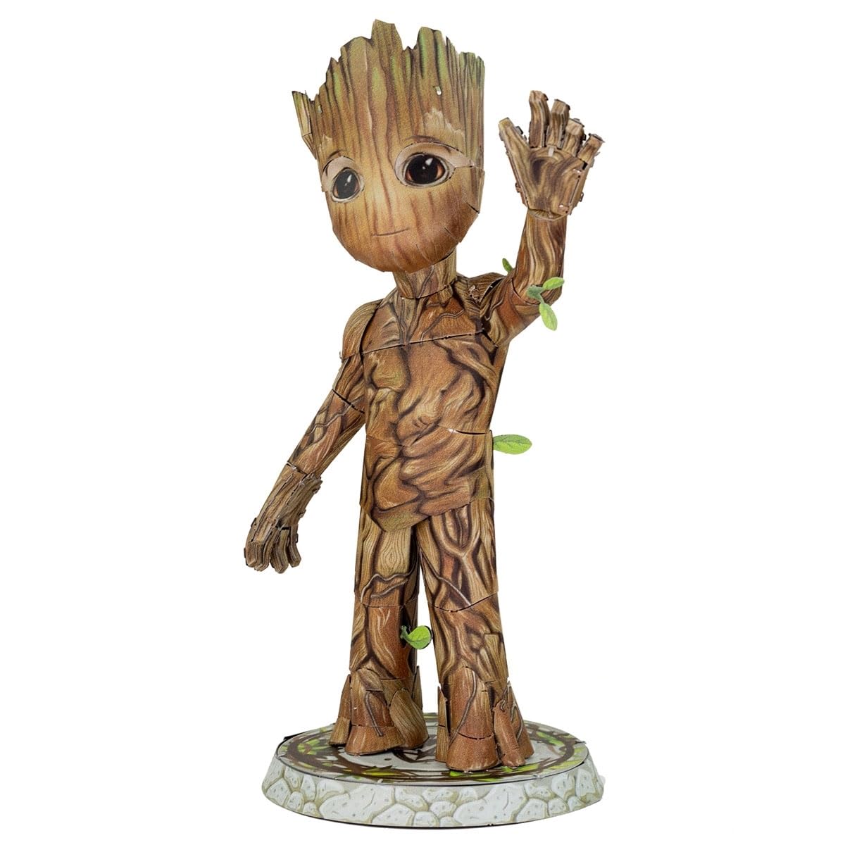 Metal Earth Guardians of The Galaxy Groot Color 3D Metal Model Kit Fascinations