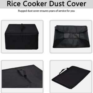 CouldyCasi Rice Cooker Cover, Heavy Duty Heat Resistant Waterproof Nylon Material, Rice Cooker Dust Protective Cover Case for KitchenAid Grain and Rice Cooker 8 Cup KGC3155BM