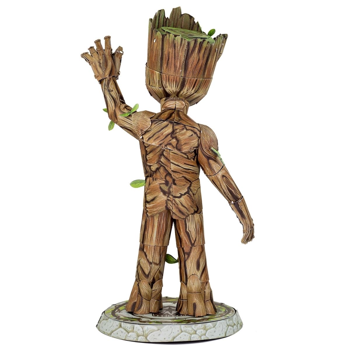 Metal Earth Guardians of The Galaxy Groot Color 3D Metal Model Kit Fascinations