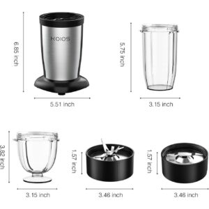 Kitchen Bullet Blender Black