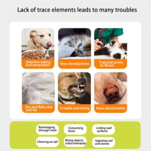 Trace Elements Tablets for Dogs, Effective Against Coprophagia and Unwanted Eating Habits