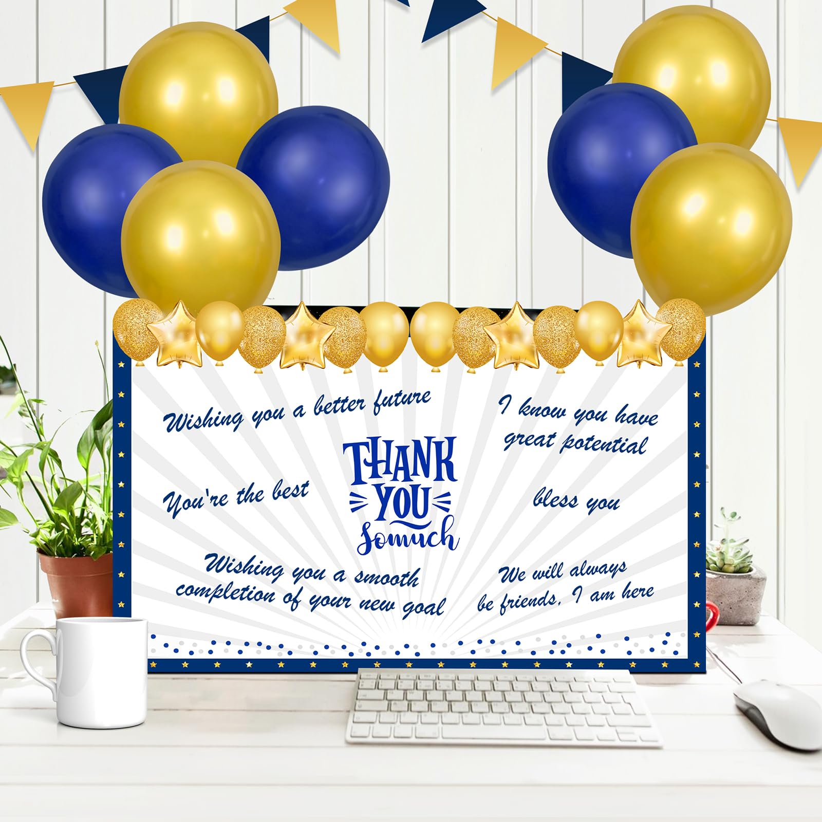 Large Thank You Card Jumbo Appreciation Card Giant Farewell Greeting Card Huge Gratitude Thank You Card Farewell Greeting Card Gift for Coworker Office Leaving Goodbye Going Away Retirement Party Decorations