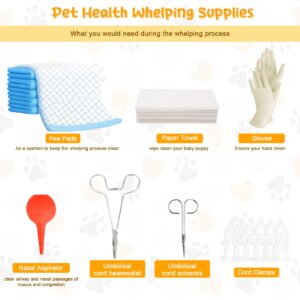 TAZKZZY Pet Birthing Supplies, Complete Whelping Kits for Puppy and Kitten, Kitten Supplies, Dog Supplies, Kitten Bottle Feeding kit for New Born Puppy Supplies and Kitten