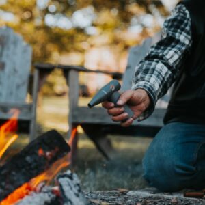 BlazeBoost Jet Air Blower - Jump Start Your Fireplace, Fire Pit,Charcoal Grill Or Campfire by Delivering A Ridiculous Amount of Oxygen to Your Fire 100,000 RPM Power with Rechargeable Battery