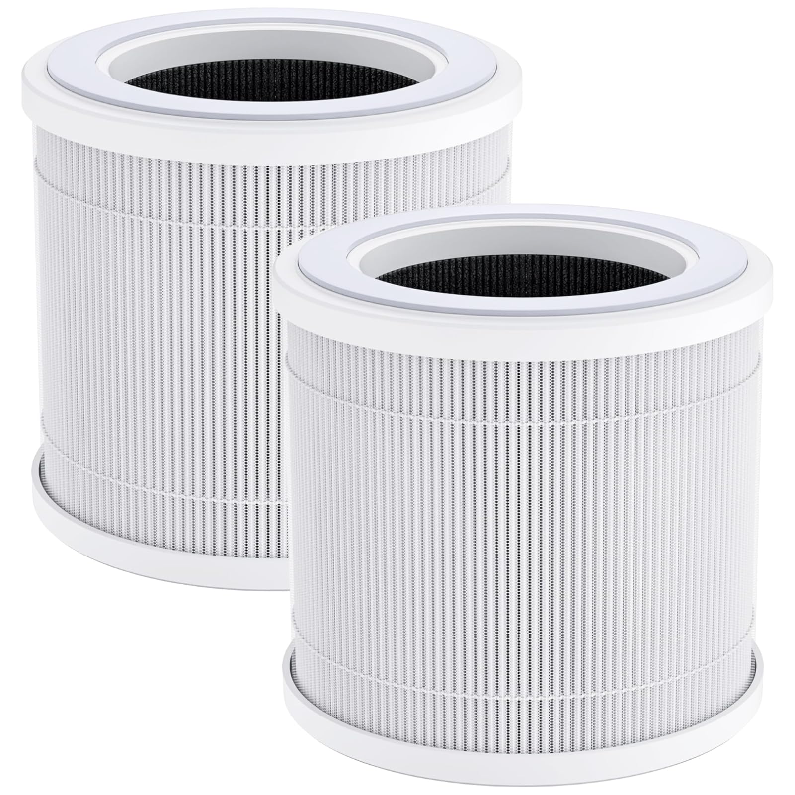 T10 Replacement Filter For FULMINARE T10 Air Purifier, 3 in 1, 2 Pack H14 True HEPA Filter With Efficiency Activated Carbon and Pre-Filter