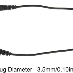 3.5mm Tens leadss Wires, Tens leadss Electrode Wires Tens Replacement Electrode Wires Leads Tens Cables Standard Connection Snap Cable for Digital Device for Electrode Leads Massager Machine