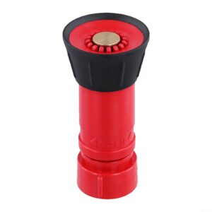 Fire Hose Nozzle, Heavy Duty Water Distribution Nozzle, 1-1/2 Inch NSTNH Fire Hose Nozzle, High Pressure Sprinkler