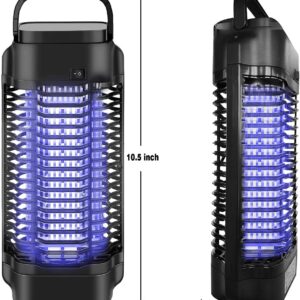 Bug Zapper - Powerful Electric Mosquito Zapper Fly Killer for Indoor-4200V Metal Mesh, Insect Fly Trap Indoor Mosquito Killer for Home, Garden, Patio, Backyard(18W)