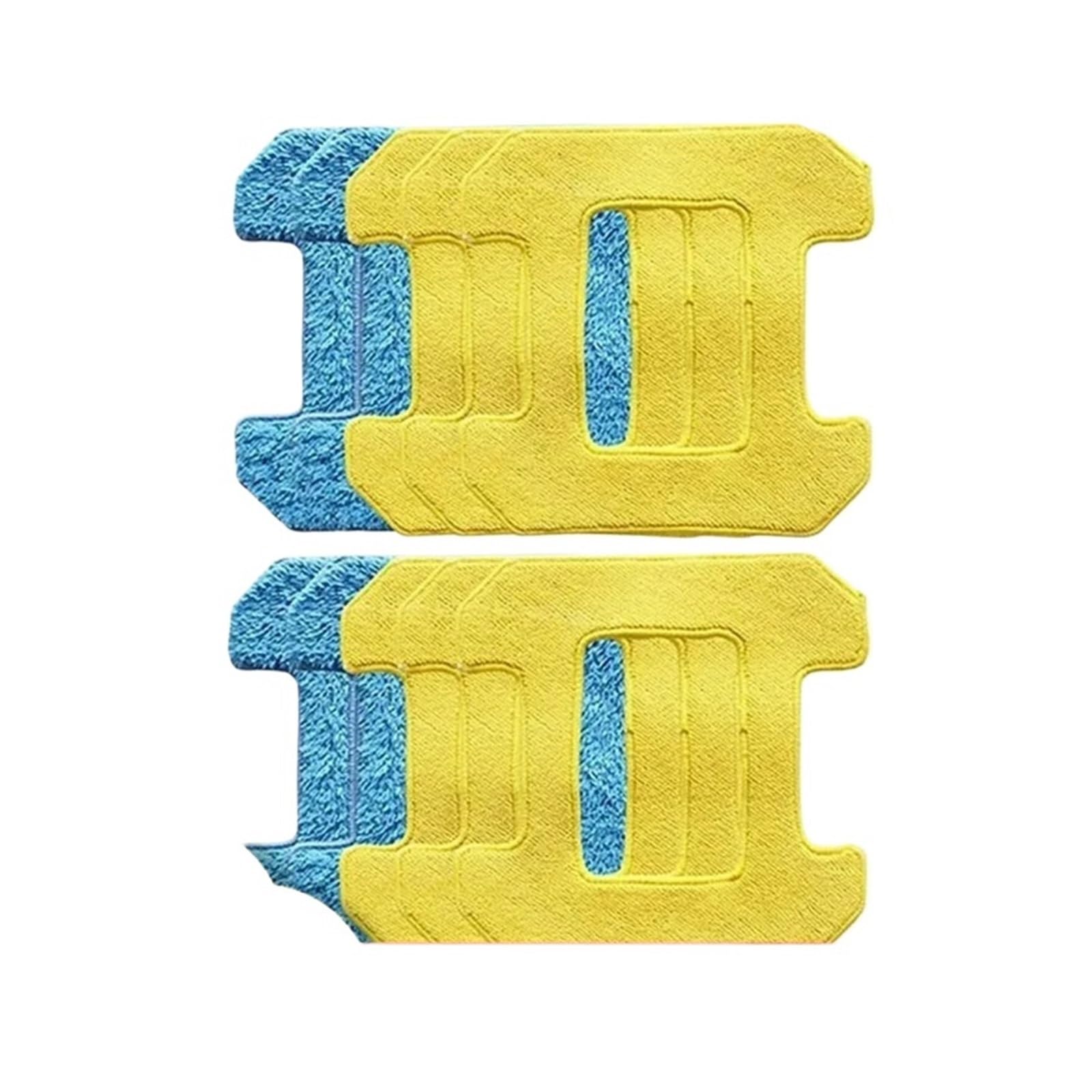 TUITA 10Pcs Rubbing Mop Pads .Compatible for Hobot 298. Window Cleaning Robot Accessories Rag Microfiber Material Wet Cleaning+Dry