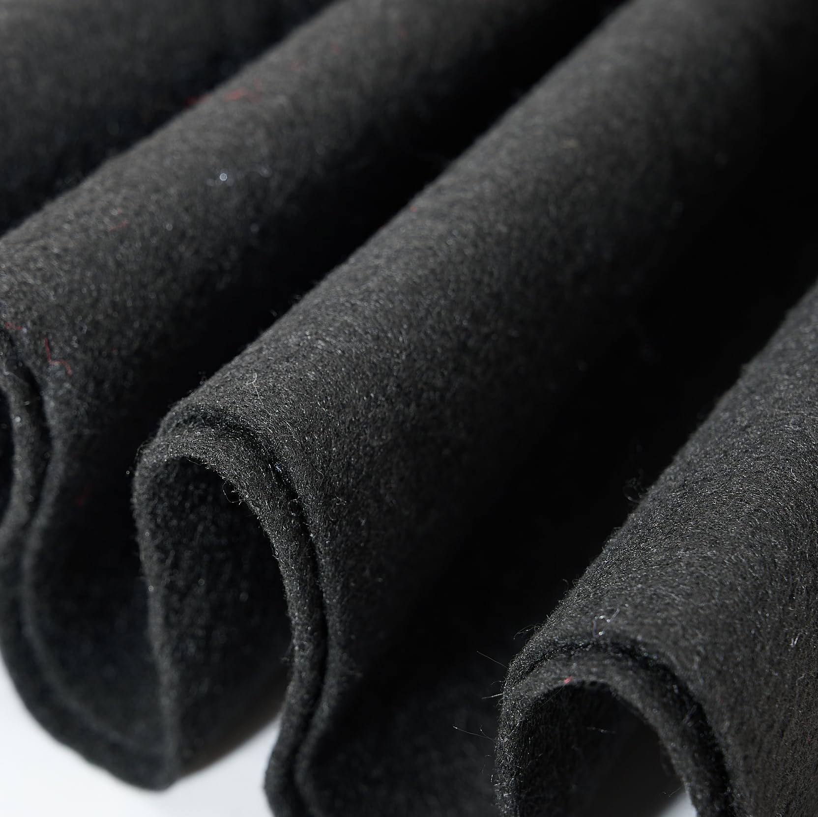 Soft Black Felt Fabric 36"X 18"/ 1.6mm Thick Sewing Patwork Material Large Craft Felt Roll Fabric by The Yard