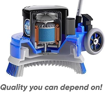 Prolux Core Heavy Duty Single Pad Commercial Polisher, Floor Buffer Machine, Scrubber, 15 Inch Commercial Duty w/ Hard Brush Only