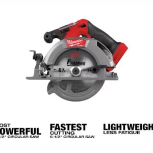 MILWAUKEE - M18 FUEL 18V Lithium-Ion Brushless Cordless 6-1/2 in. Circular Saw - 2833-20