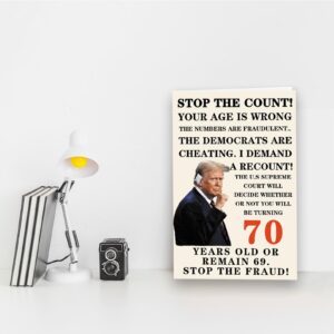 Happy 70 year old Birthday Gifts for Him Her,Best Card for 70 Year Old Mom Dad Grandpa Granny,Naughty 70 th Birthday Decorations for Husband Wife