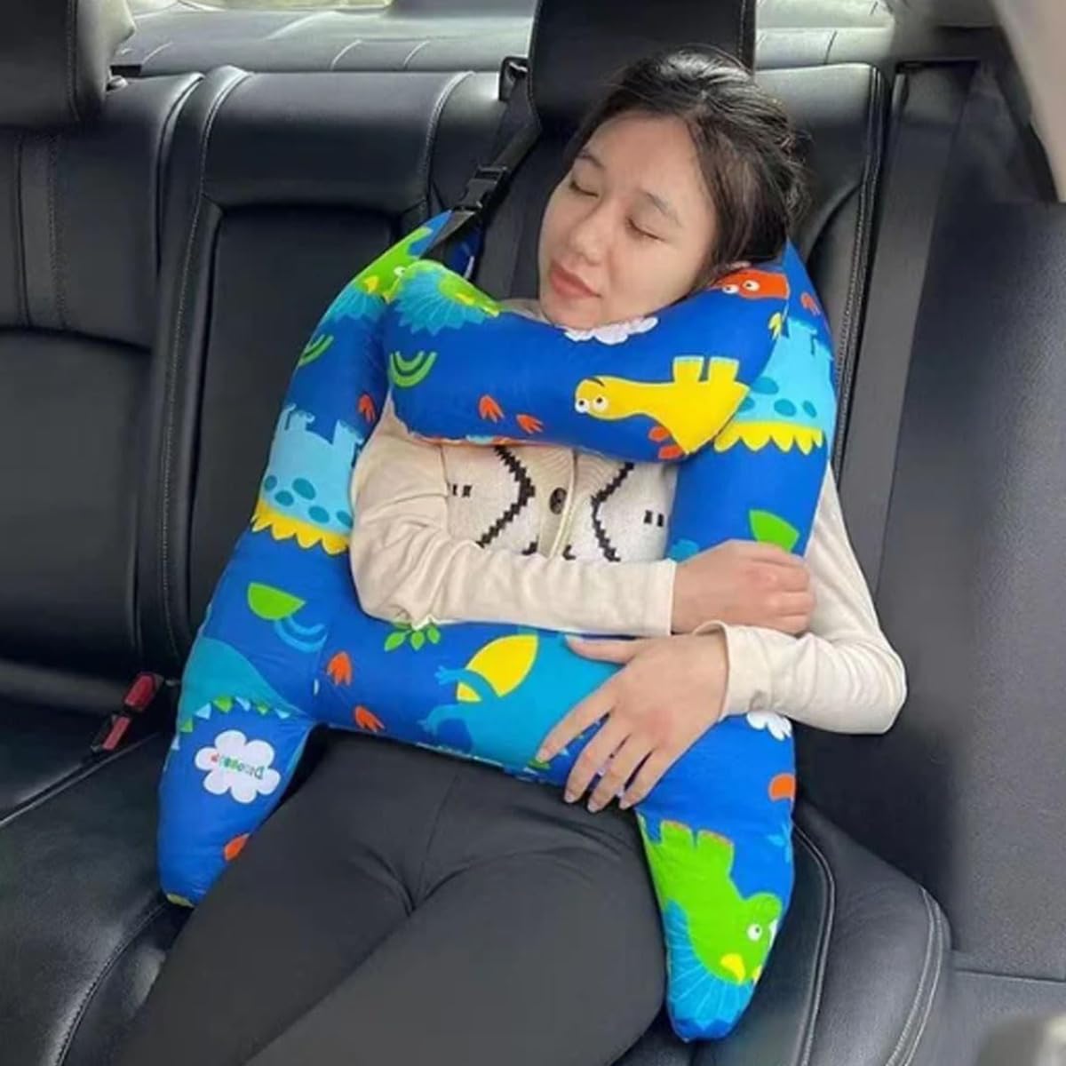 Travel Pillow Kids,Travel H Pillow Car Pillow for Kids,Kids Neck Pillows for Travel,Neck Pillow Travel Kids,Kids Travel Pillows,Toddler Car Seat Head Support Comfortable and Soft (F)