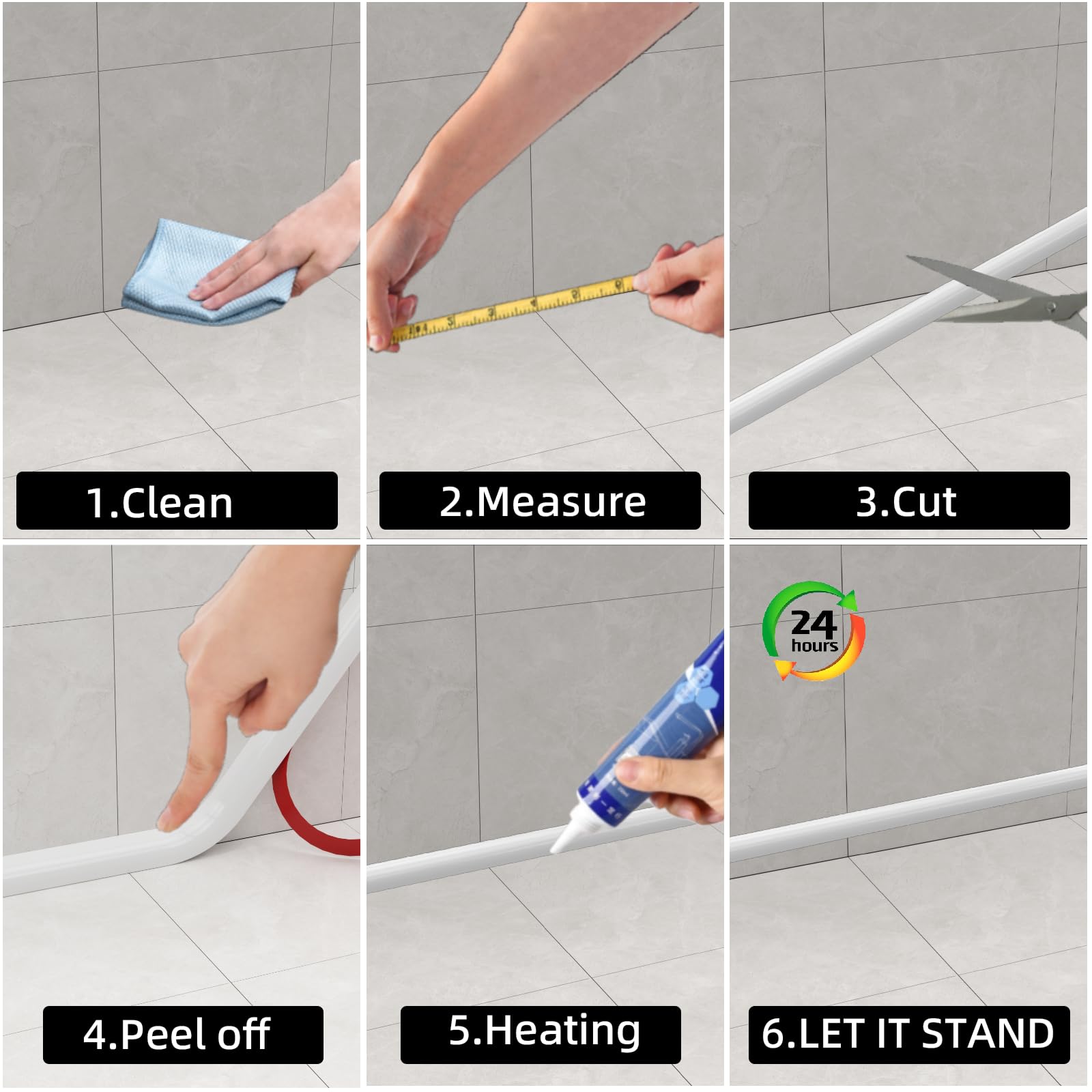 39" Collapsible Shower Threshold Water Dam Barrier,Walk in Shower Splash Guard for Bathtub,Shower Edge Water Stopper for Wet & Dry Separation,Shower Door Water Blocker in Bathroom Kitchen,Transparent