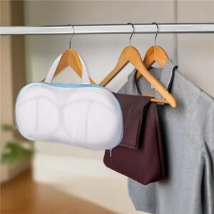 2 Pcs Bra Wash Bags for Laundry Bra Laundry Bags for Washing Machine Lingerie Bags for Washing Delicates Bra Bags for Laundry Bra Washer Protector for Laundry Lingerie Bag (A to C Cups)