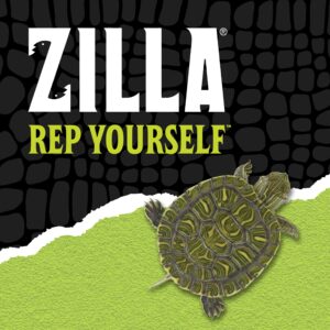 Zilla Pet Turtle Pure, Water Care, Removes Sludge for a Balanced Aquatic Environment, Treats up to 10 Gallons