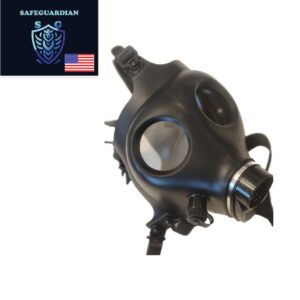 SafeGuardian Israeli Gas Mask Resipirator Mask - Halloween Mask - Nuclear Mask - Paintball Mask - Survival and Tactical Mask